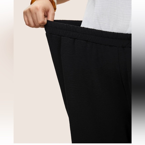 BloomChic Plus Size 3XL Laser Cut Elastic Waist Wide Leg Pants us22-24 - Picture 3 of 8